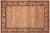 Shabby Chic Gabbeh Beige/Rust Wool Rug - 6'3'' X 7'9'' For Sale - Image 10 of 10