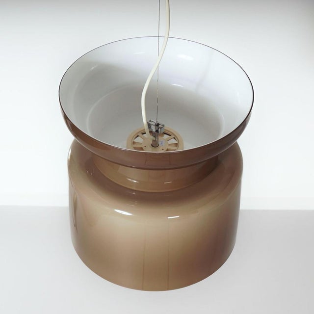 Large Vintage Pendant Lamp by Filippo Mariucci for Guzzini, 1970s For Sale - Image 4 of 12