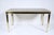 Italian Modern Brass Desk With Inset Bordered Leather Surface For Sale - Image 18 of 18