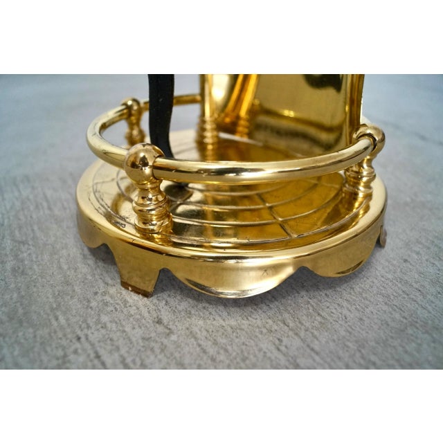 Brass 1960’s Solid Brass Chimney Fireplace Tools For Sale - Image 8 of 12