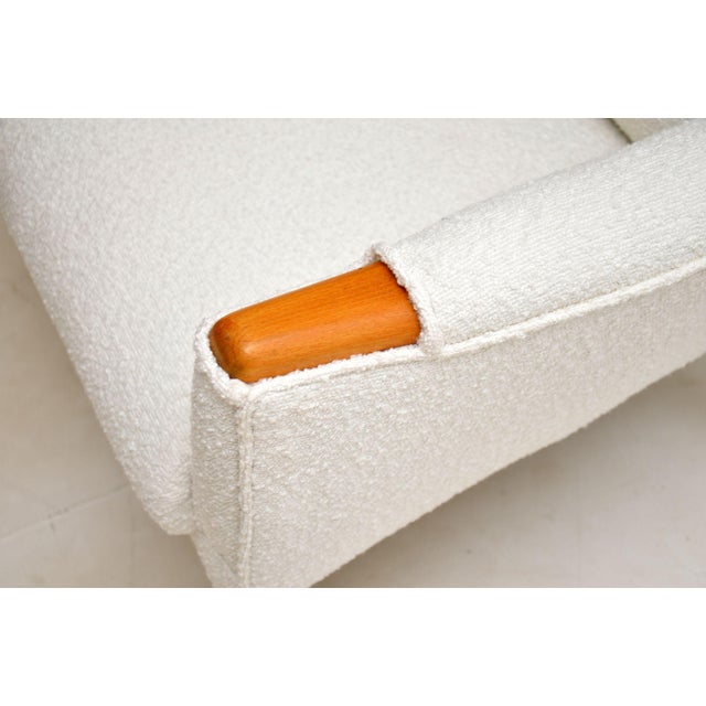 Vintage Wing Back Armchair attributed to Parker Knoll, 1960s For Sale - Image 9 of 10