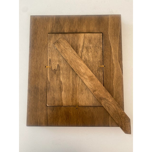 Gold Contemporary Venetian Rectangular Photo Frame in Transparent and Gold Murano Glass For Sale - Image 8 of 13