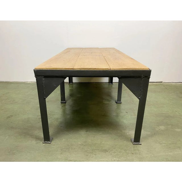 Black Industrial Coffee Table, 1970s For Sale - Image 6 of 7