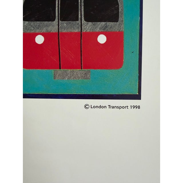 Lesley Saddington,Simply Showbiz by Tube and Bus (1998), Original First Edition Poster , Printed in Uk For Sale - Image 6 of 14