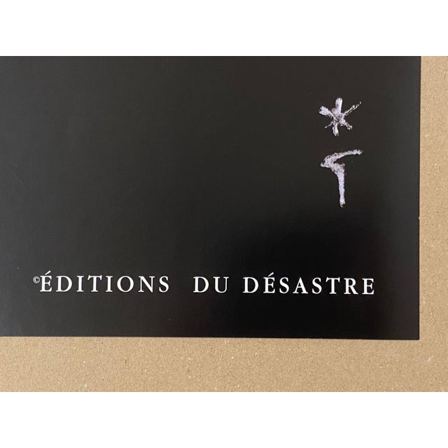 Woman with Carnation Poster by René Gruau, 1981 For Sale - Image 13 of 15