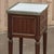 Antique French Directoire Mahogany End Table With Carrara Marble For Sale - Image 9 of 15