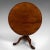 1780s 3 Feet Wide Antique Georgian English Tilt Top Table For Sale - Image 9 of 13