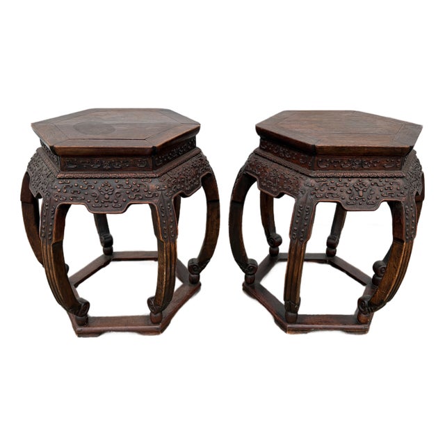 Pair of Antique Chinese Tables For Sale