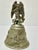 Pewter bell made in the USA in the late 20th Century. Handle is angel shaped with a raised nativity scenery along the...