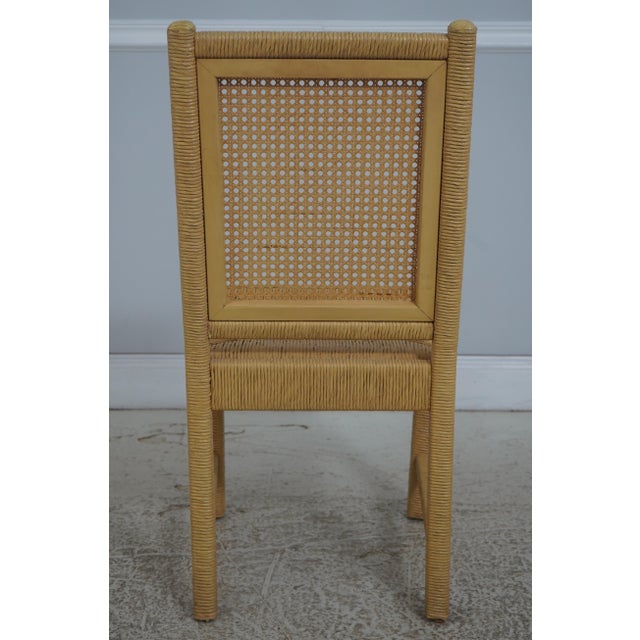 Lexington Henry Link Woven Wicker Writing Desk & Chair For Sale - Image 15 of 18
