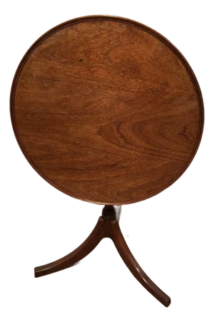 Antique Mahogany Tilt Top Tripod Table