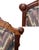 Brown 19th Century Eastlake Walnut Hall Chairs With Bargello Upholstery, Set of 2 For Sale - Image 8 of 15