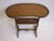 French Tiered Tray Table of Mahogany with Brass Gallery For Sale - Image 4 of 11