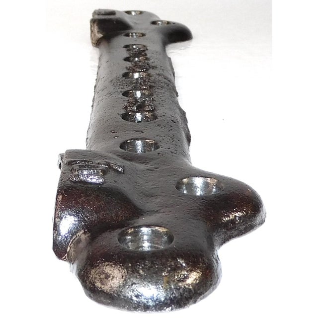 Restored Vintage "Standard" N Cast Iron Sink Wall Bracket For Sale In Portland, ME - Image 6 of 7