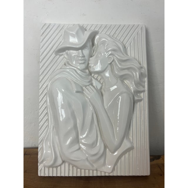 Swedish Pop Art Ceramic Wall Plaque by Ewa Jarenskog for Jie Gantoft, 1970s For Sale - Image 17 of 18