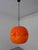 Putzler ceiling lamp made of orange glass from the 1960s. This piece has an attribution mark, I am sure that it is...