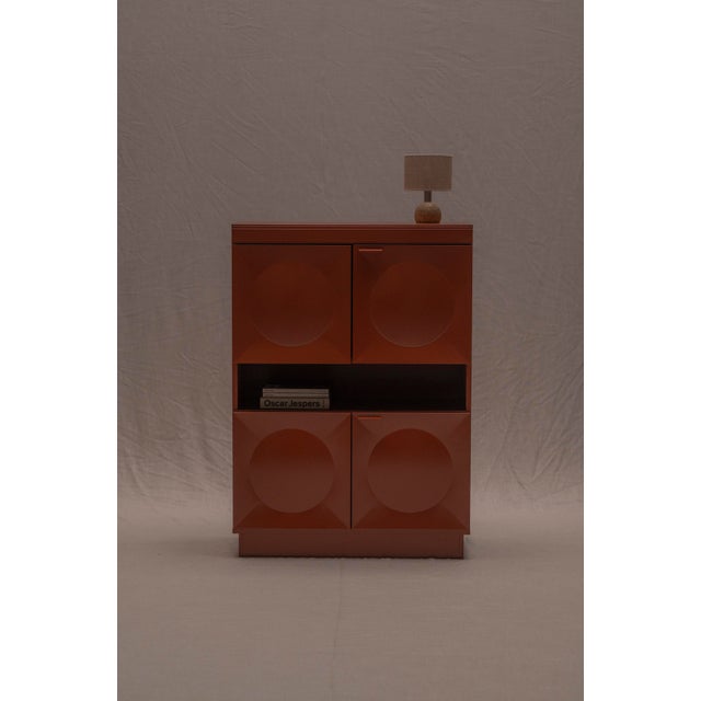 Brutalist Cabinet in the style of De Coene, 1970s For Sale - Image 12 of 16