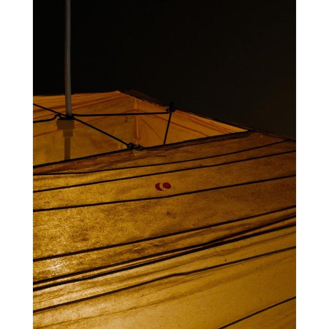 Isamu Noguchi Early Mid-Century Isamu Noguchi 45x Akari Ceiling Lamp Pendant by Ozeki & Co, Japan, 1970s For Sale - Image 4 of 10