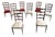 High-Backed Chairs by Paolo Buffa, 1940s, Set of 5 For Sale