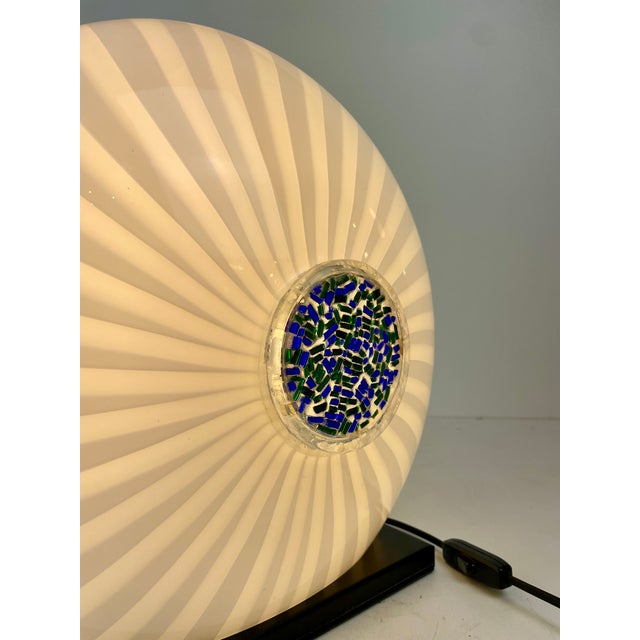 Murano Glass Table Lamp, Italy, 1980s For Sale - Image 9 of 18