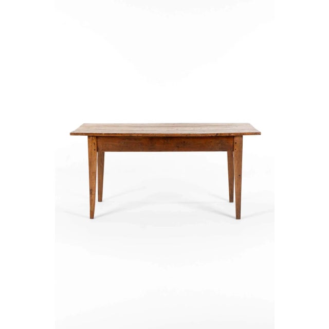 Vintage Walnut Side Table For Sale - Image 3 of 11
