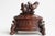 Swiss Oval Jewelry Box in Carved Walnut, 1880 For Sale - Image 13 of 13
