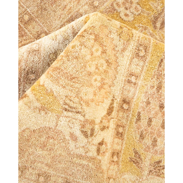 Textile Mogul, One-of-a-Kind Hand-Knotted Area Rug - Ivory, 8' 4" x 10' 6" For Sale - Image 7 of 8
