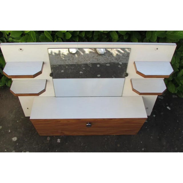 Formica Mirror & Wall Shelves For Sale - Image 6 of 6