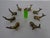 1950s Whale-Shaped Brass Paperweights or Knife Rests in the style of Walter Bosse, Austria, 1950s, Set of 4 For Sale - Image 5 of 18