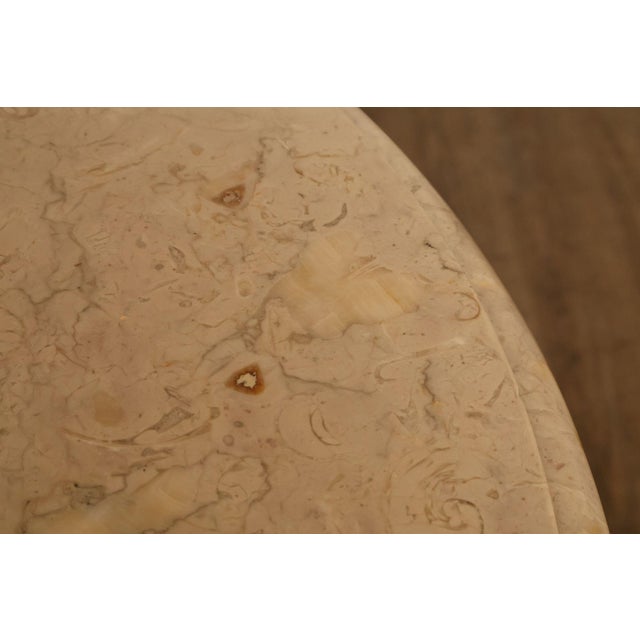 French Louis XV Style 106" Long Marble Top Walnut Sideboard For Sale - Image 17 of 18