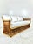 Boho Chic Vintage Woven Pencil Reed Rattan Sofa For Sale - Image 3 of 12