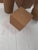 Wooden Geometric-Shape Ornaments in Brown Lacquer from Molteni, 1990s, Set of 8 For Sale - Image 14 of 17