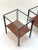 Italian Iron, Glass & Wood Coffee Table, 1960s, Set of 2 For Sale - Image 15 of 18