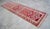 1970s Runner Kurdish Hand-Knotted Rug Pink Hallway Decor Kitchen Floor Accent 3x11 Ft Approx For Sale - Image 15 of 18