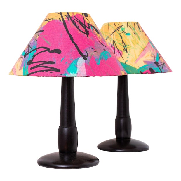 Belgian Table Lamps by Massive, 1980s, Set of 2 For Sale
