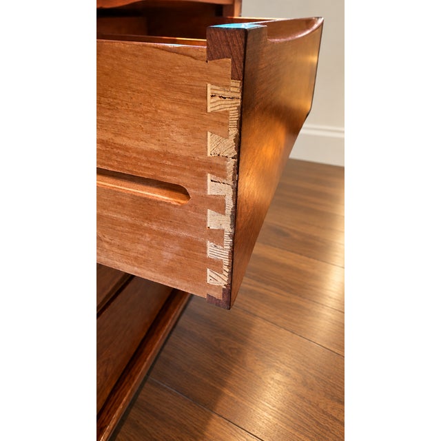 Vintage Danish Modern Rosewood Dresser or Sideboard by Dyrlund, Denmark For Sale - Image 12 of 14