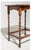 Classic English oak, but with a little more personality. This Antique British side table is crafted in warm oak and...