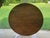 1940s Banta Quarter Sawn Oak Round Dining Table For Sale - Image 6 of 14