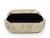 Ivory Modern Solid Stone Ivory Color Octagonal Oval Geometric Shape Trinket Jewelry Box For Sale - Image 8 of 10