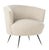 Inspired by retro collector’s items found in one of New York’s top design galleries, this mid-accent chair brings a...