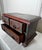 Vintage Asian Inspired Small Solid Wood Painted Apothecary Chest, Maroon, Burgundy, Forest Green For Sale In Houston - Image 6 of 12