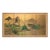 1960s "Summer Landscape With Trees", Shōwa Era Japanese Painted Byobu Screen For Sale