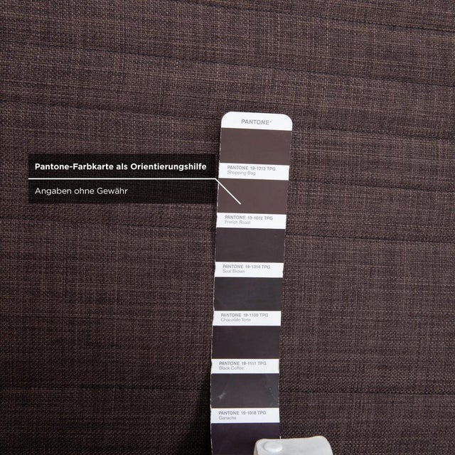 Musterring Evolution Select Fabric Bed in Grey For Sale - Image 6 of 12