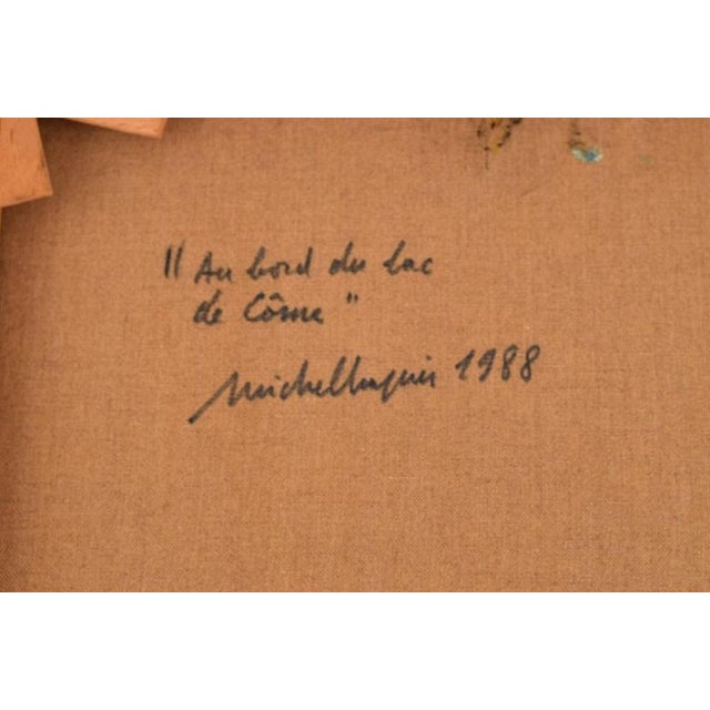 Michel Chapuis, Landscape, 1988, Oil on Canvas For Sale - Image 7 of 8