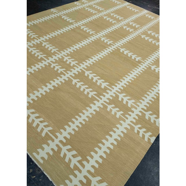 Turkish Turkish Kilim Oriental Handmade Flatweave 8'2" x 10'5" #18152 For Sale - Image 3 of 8