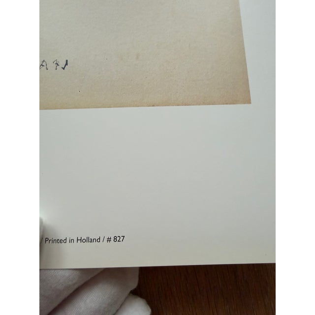 Paper Piet Modrian (1872-1944), Chrysant, Na 1921, Copyright 1996 ABC/Mondrian Estate/...Printed in Holland /#827 For Sale - Image 7 of 12