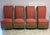 A stunning set of four Lillian August "Carlyle" dining chairs made by Drexel Heritage Furniture, Inc. The chairs are...