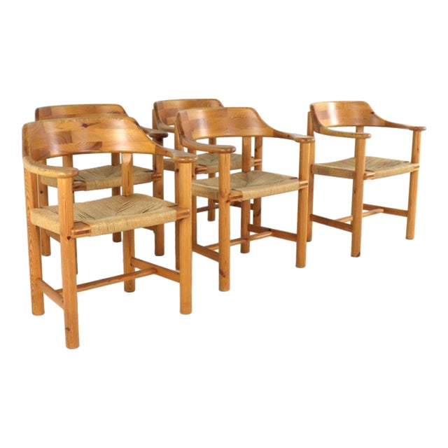 Sawmill Chairs by Rainer Daumiller for Hirtshals, 1970s, Set of 5 For Sale