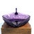 Glass Mid-Century Duncan & Miller Sandwich Purple Glass Candy Dish Trinket Dish For Sale - Image 7 of 12