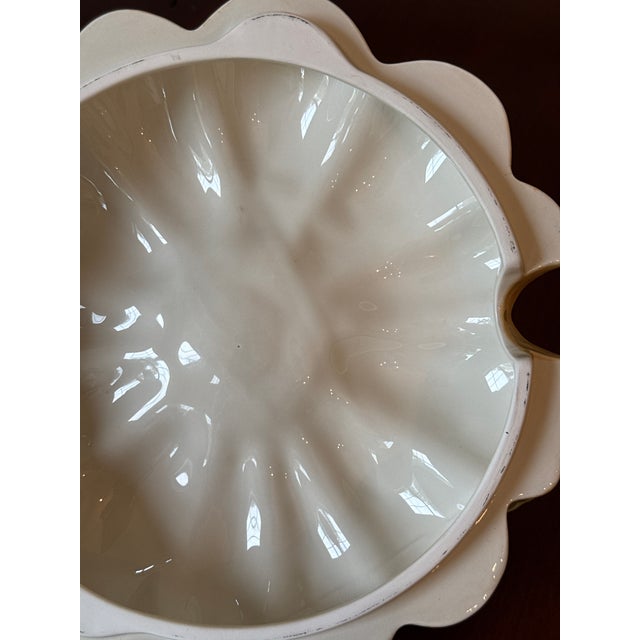 1980s Fitz and Floyd Pumpkin Lidded Tureen For Sale - Image 12 of 16